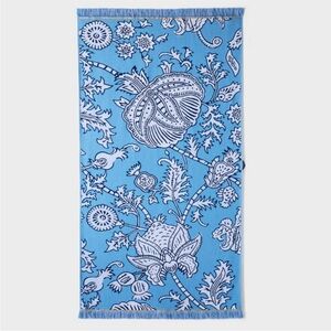 Floral vines beach towel Roller Rabbit x Target
